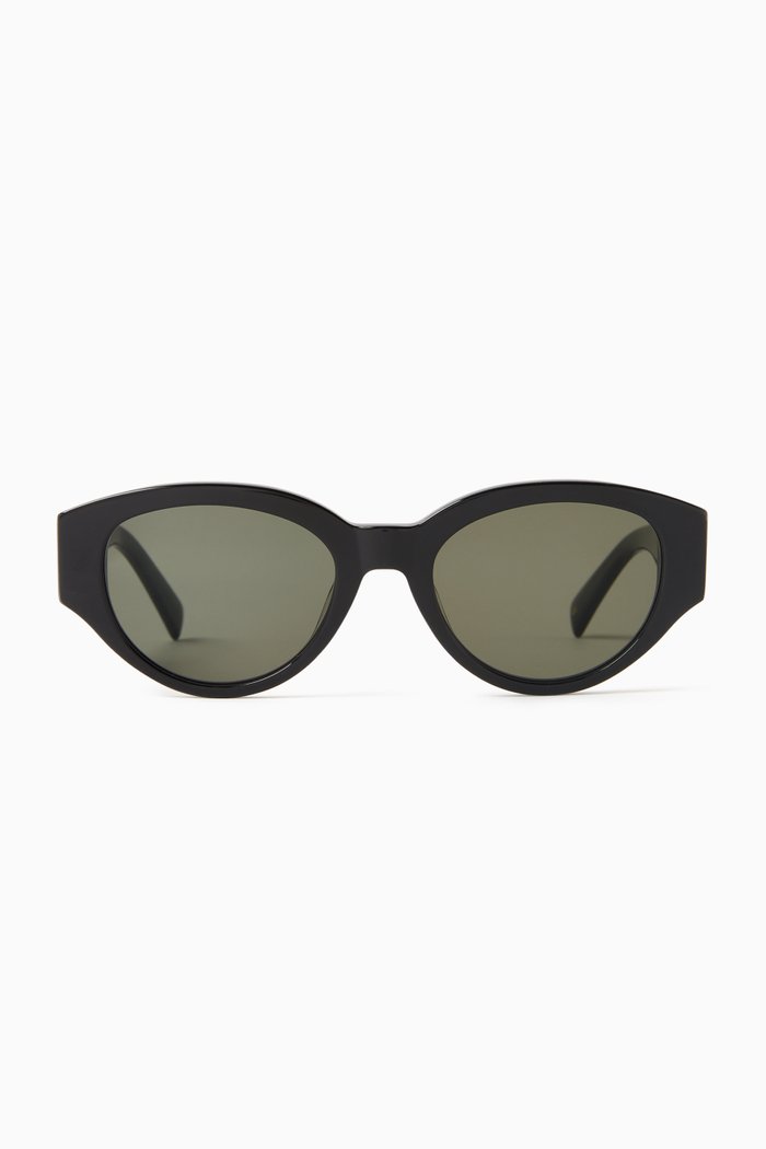 

Apparatus Sunglasses in Recycled Acetate, Black