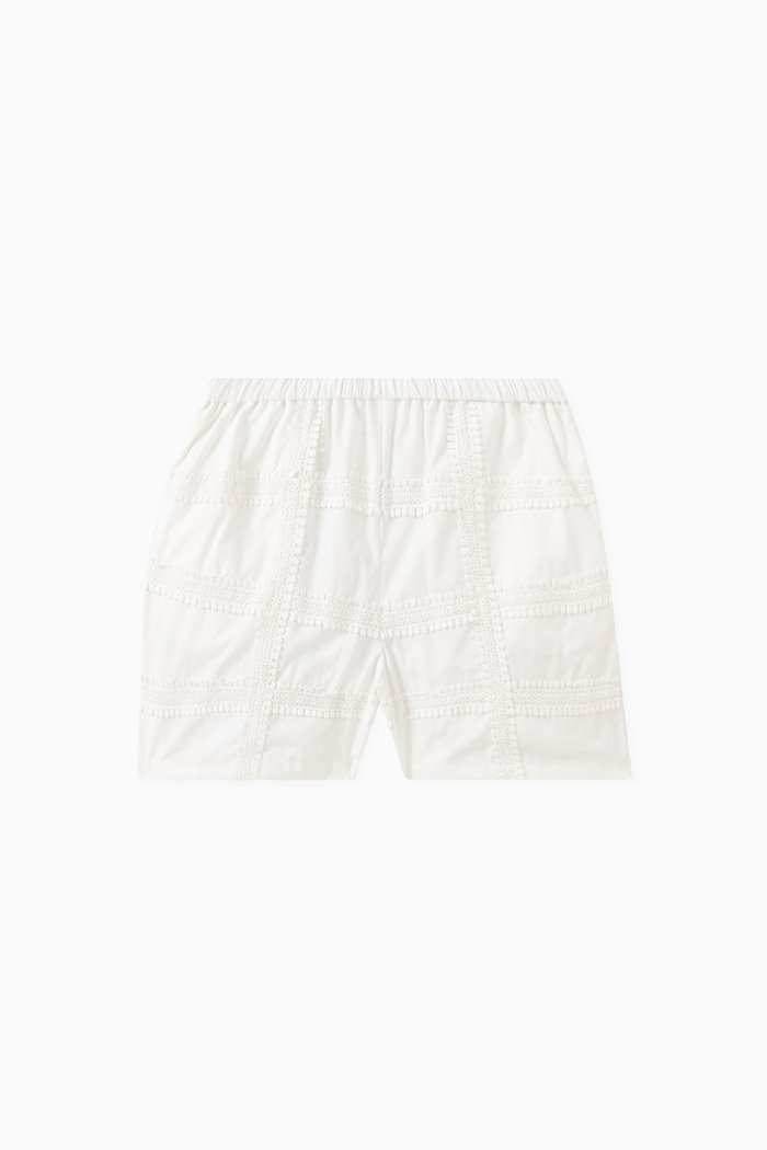 

Morgan Walking Shorts in Cotton, White