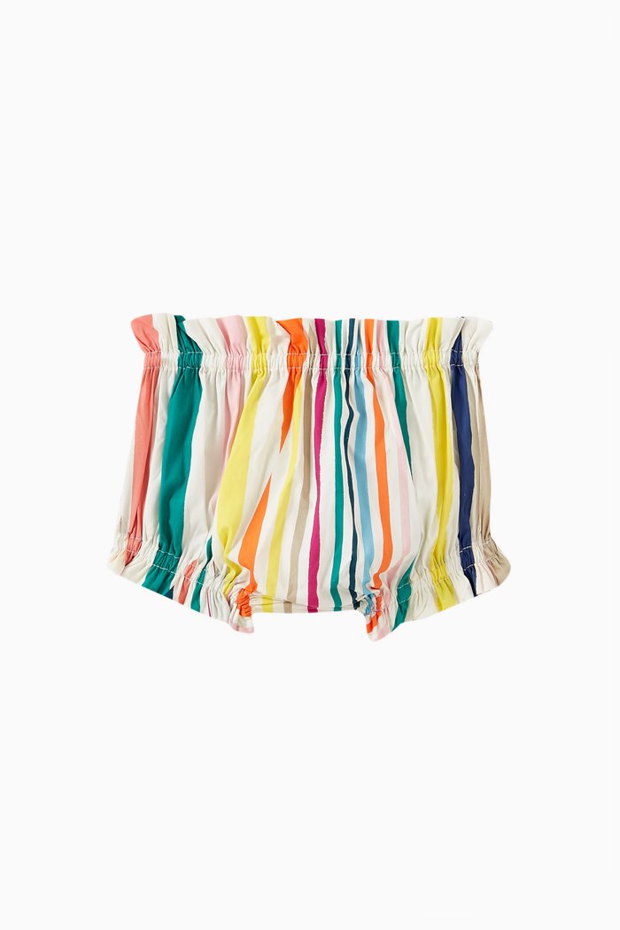 

Lelo Gathered Bloomers in Cotton, Multicolour