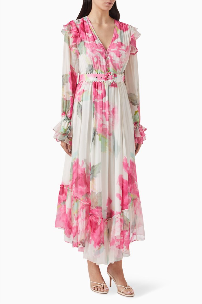 

Rosa High-low Dress, Pink