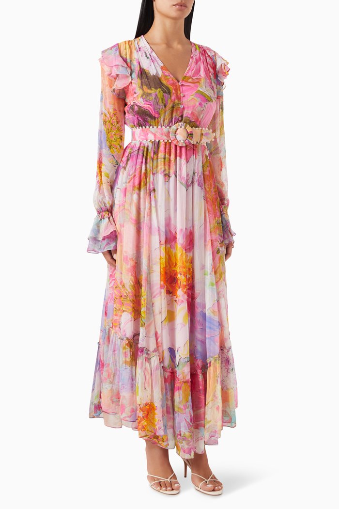 

Tiva Printed Dress, Multicolour