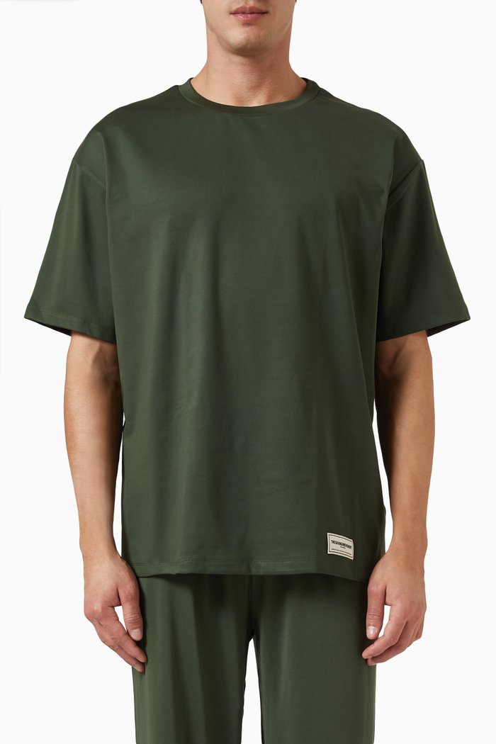 

Oversized T-Shirt in Softskin100©, Green