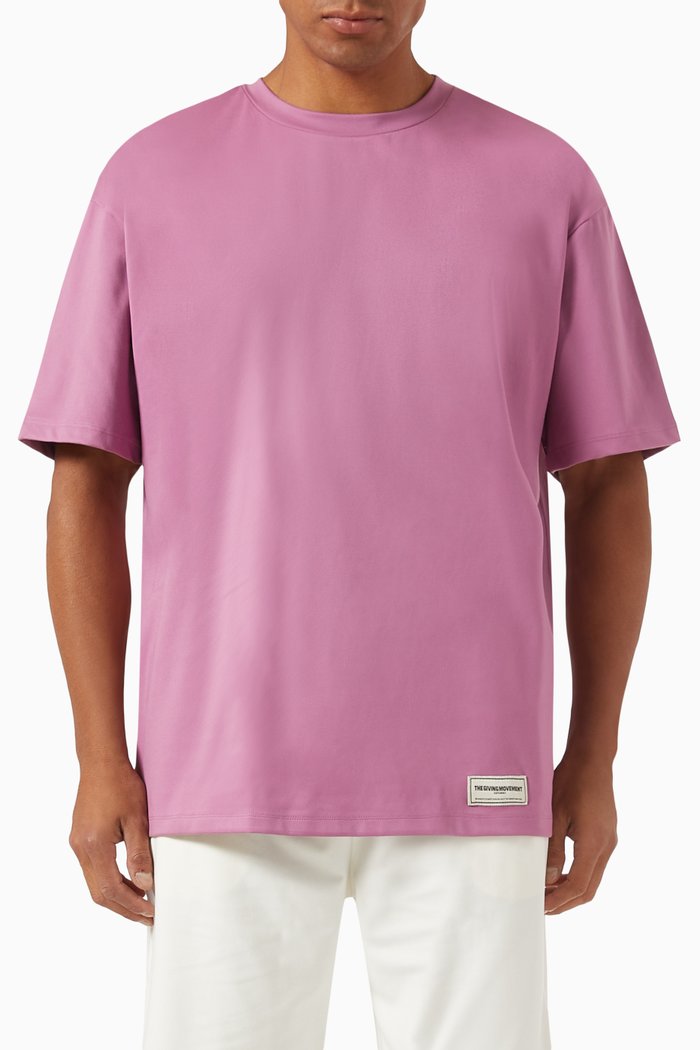 

Oversized T-Shirt in Softskin100©, Purple