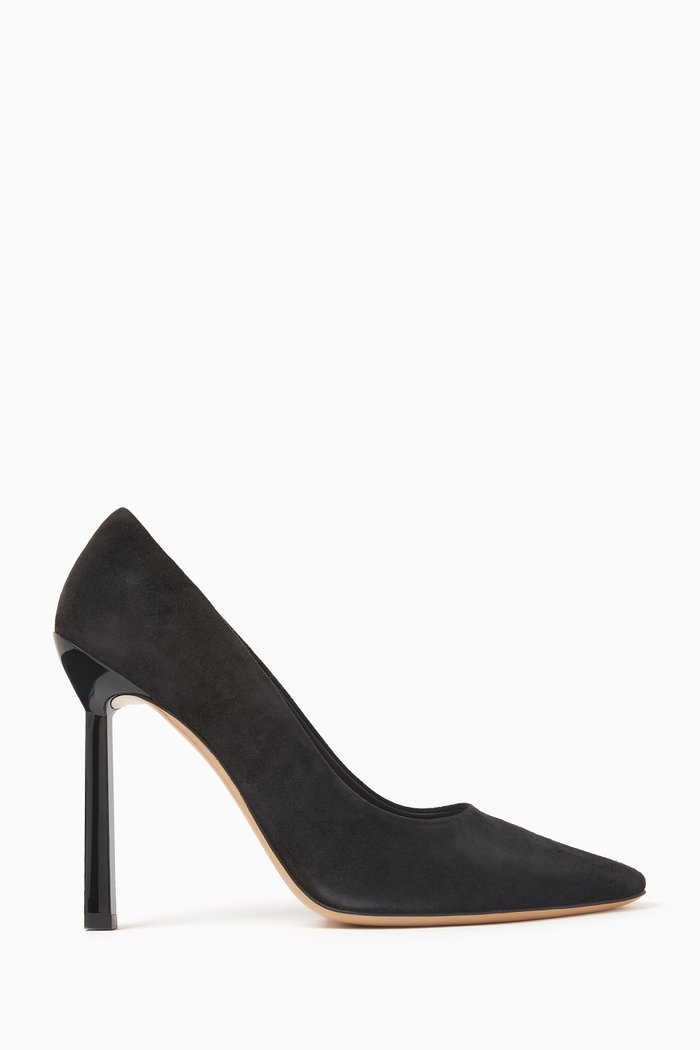 

Justina 105 Pumps in Suede, Black