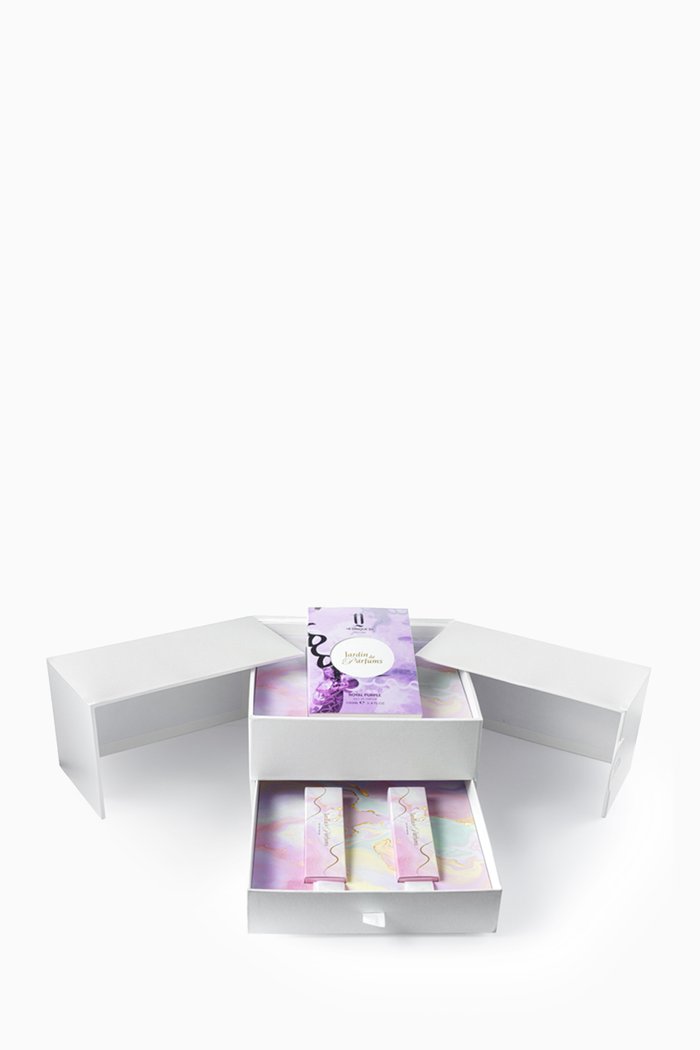

Royal Purple Blooming Love Valentines Box, Colourless