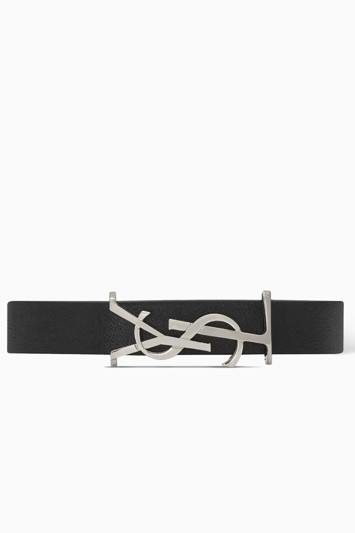 

Cassandre Bracelet in Leather, Black