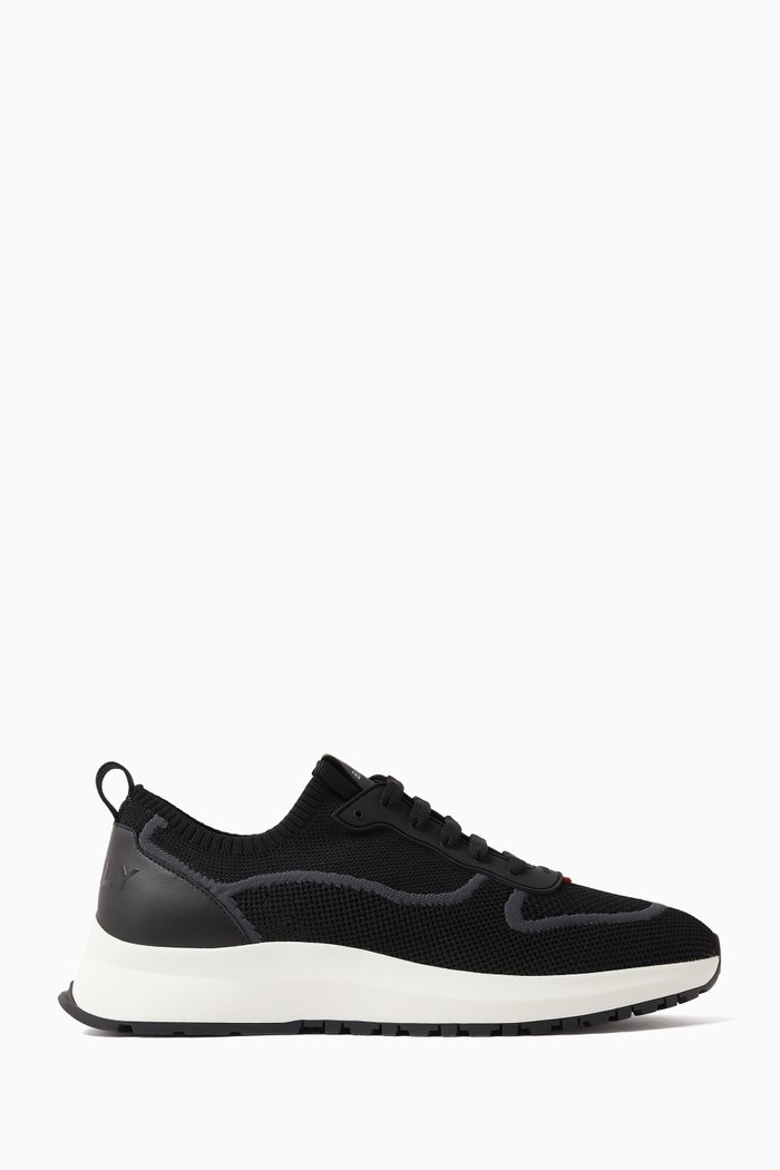 

Darwey Sneakers in Mesh Knit, Black