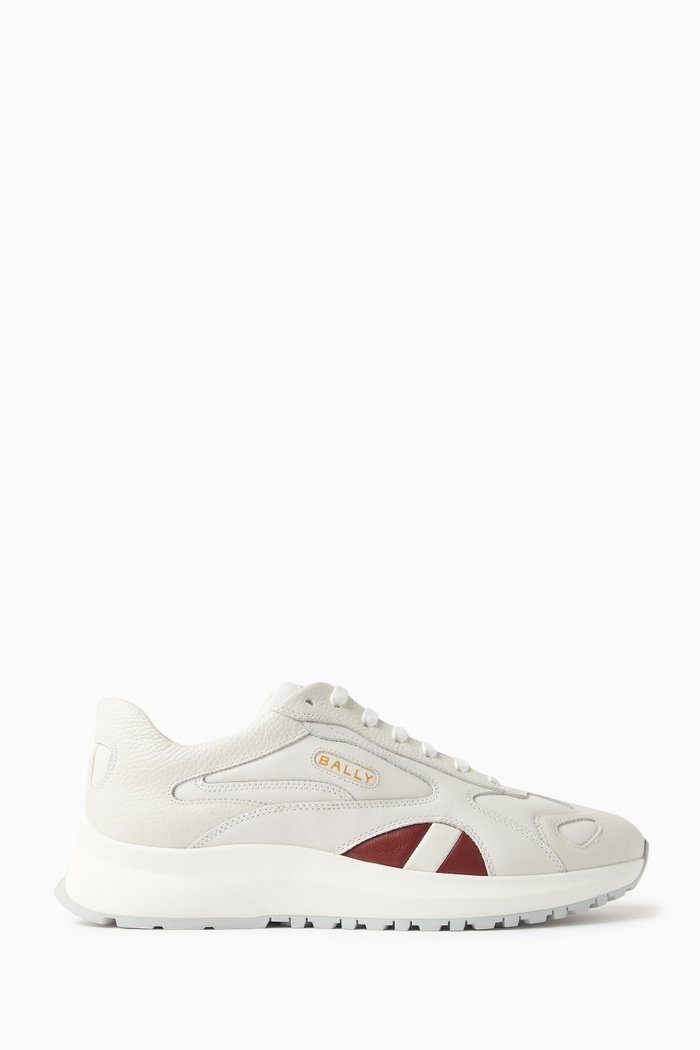 

Dewy Sneakers in Leather, White