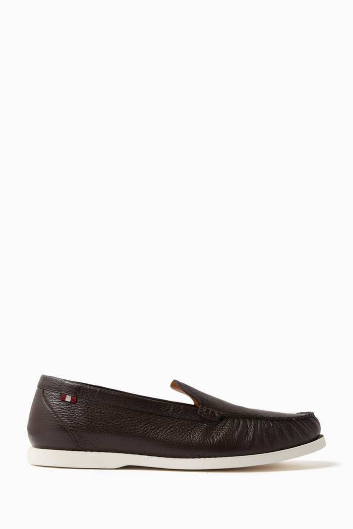 

Nadim Loafers in Leather, Brown