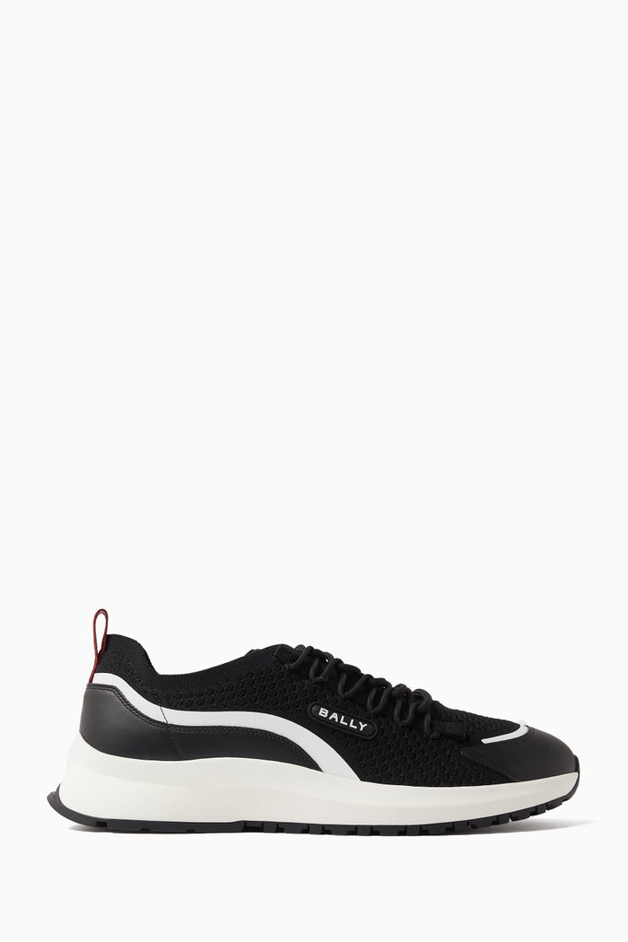 

Daryel Sneakers in Mesh Knit, Black