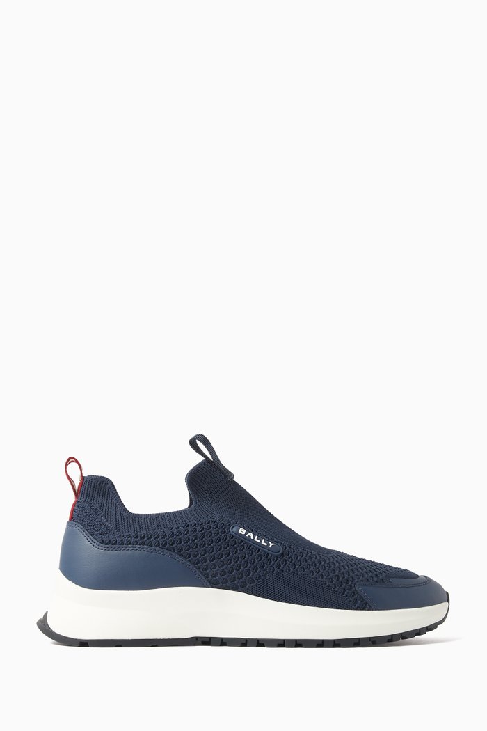 

Dewan Sneakers in Mesh Knit, Blue