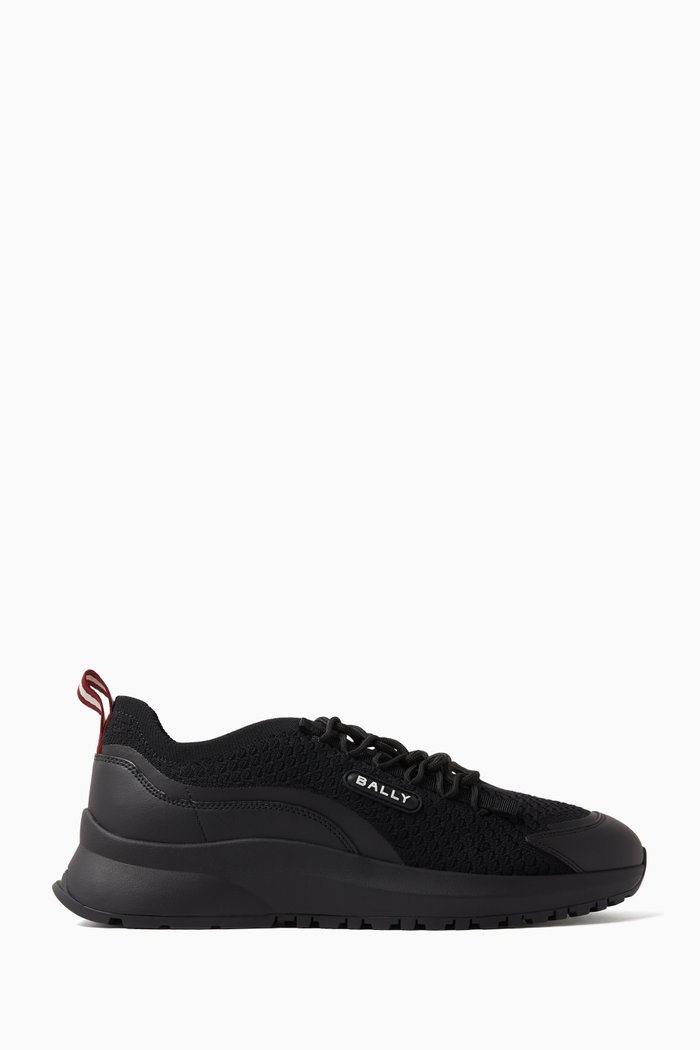 

Daryel Sneakers in Mesh Knit, Black
