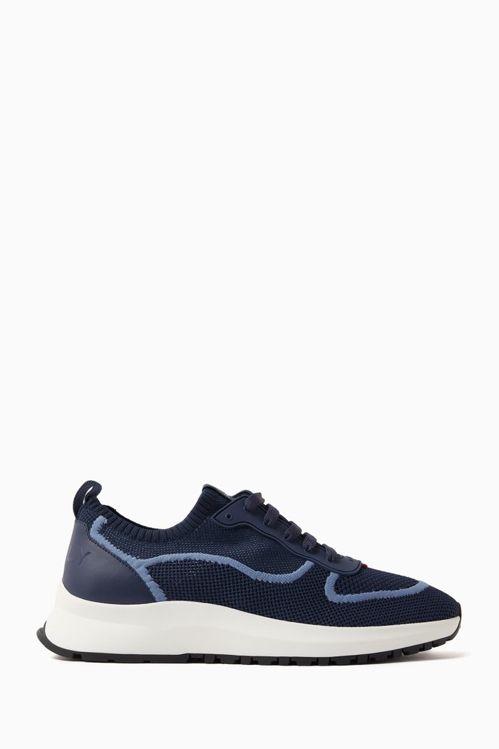 

Darwey Sneakers in Mesh Knit, Blue