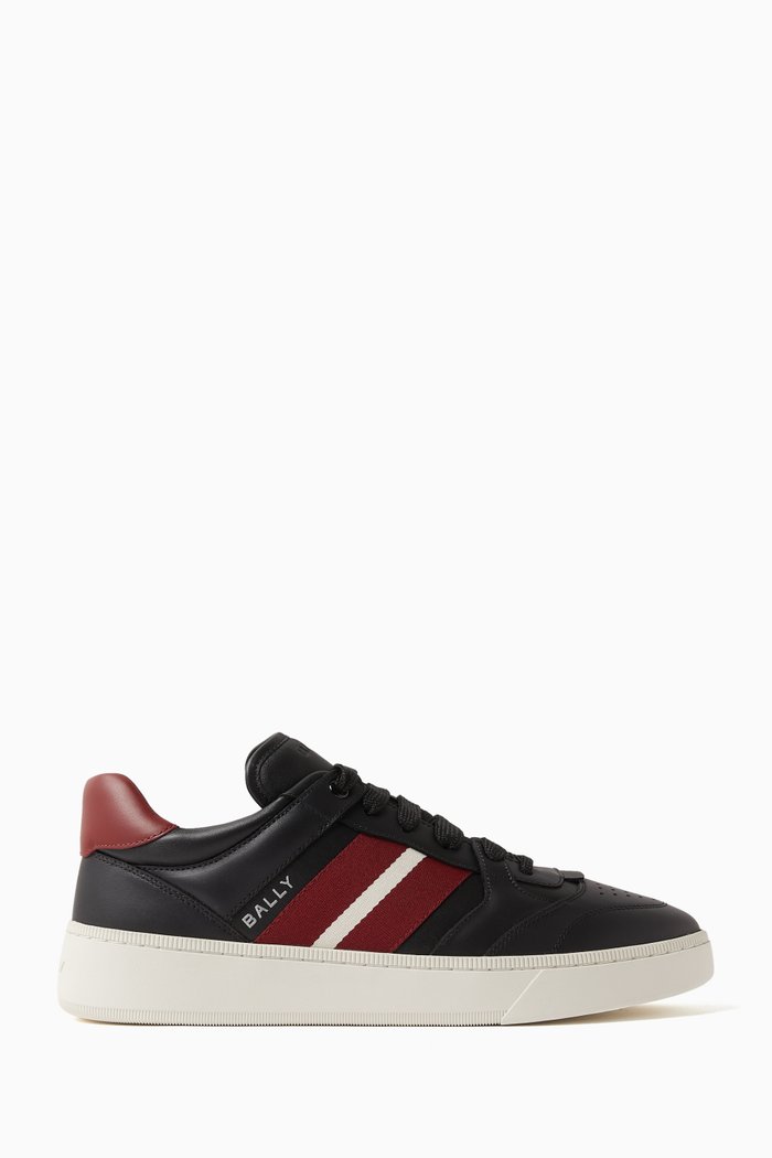 

Rebby Low-top Sneakers in Leather, Black