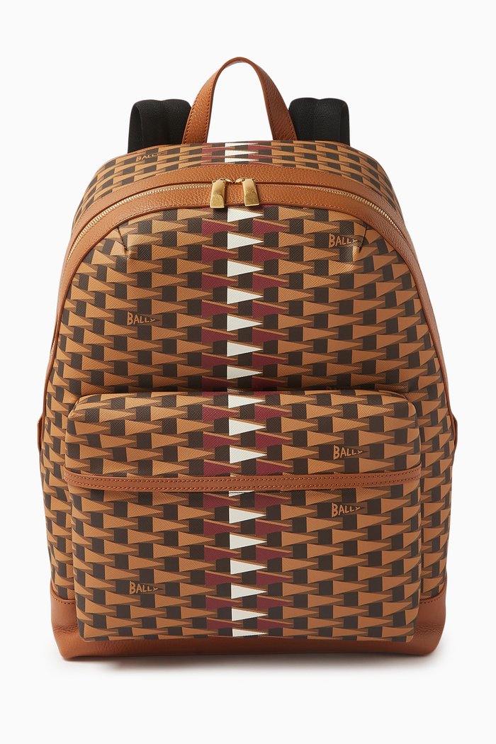 

Pennant Backpack in TPU & Leather, Multicolour