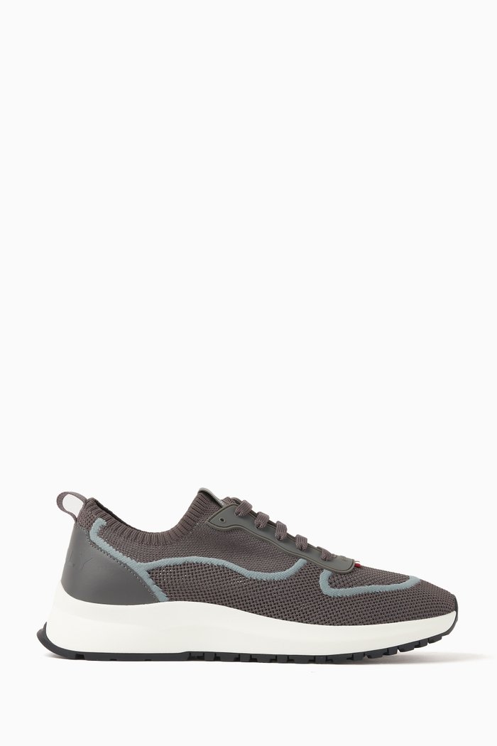 

Darwey Sneakers in Mesh Knit, Grey