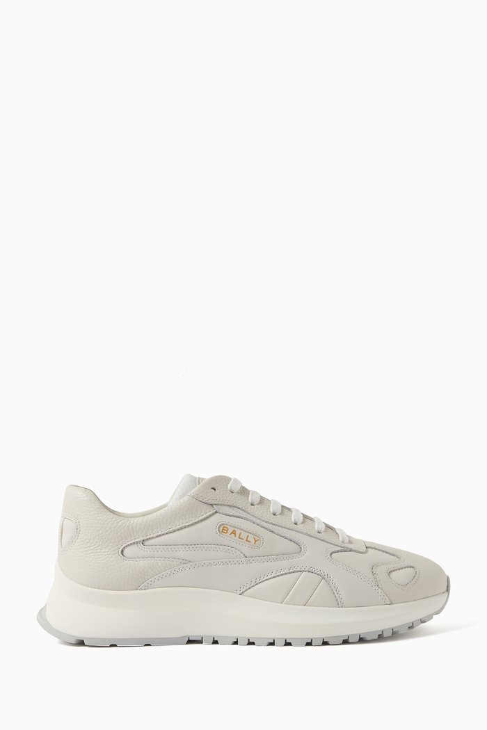 

Dewy Sneakers in Leather, White