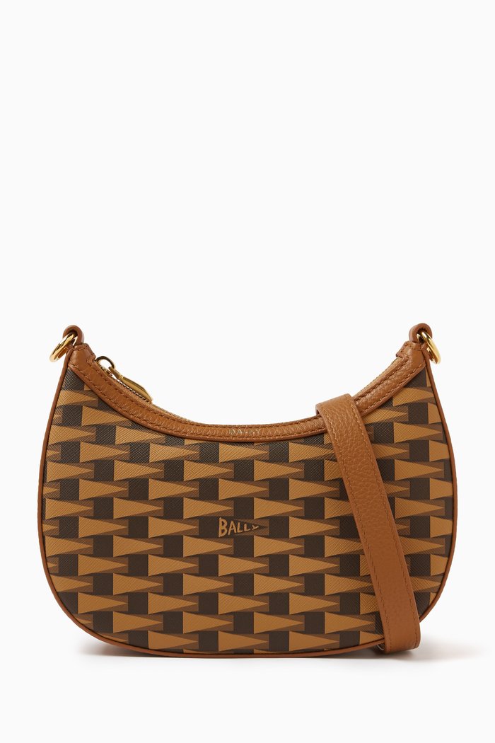 

Pennant Ellipse Crossbody Bag in TPU, Multicolour