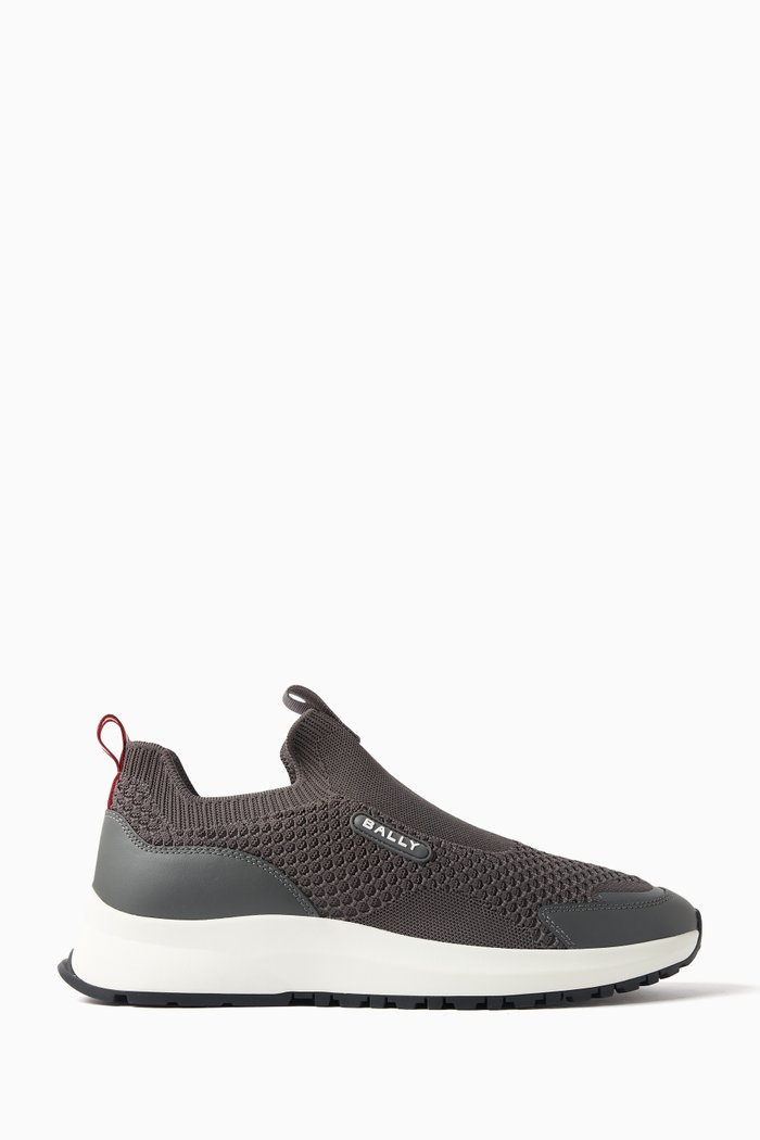 

Dewan Sneakers in Mesh Knit, Grey