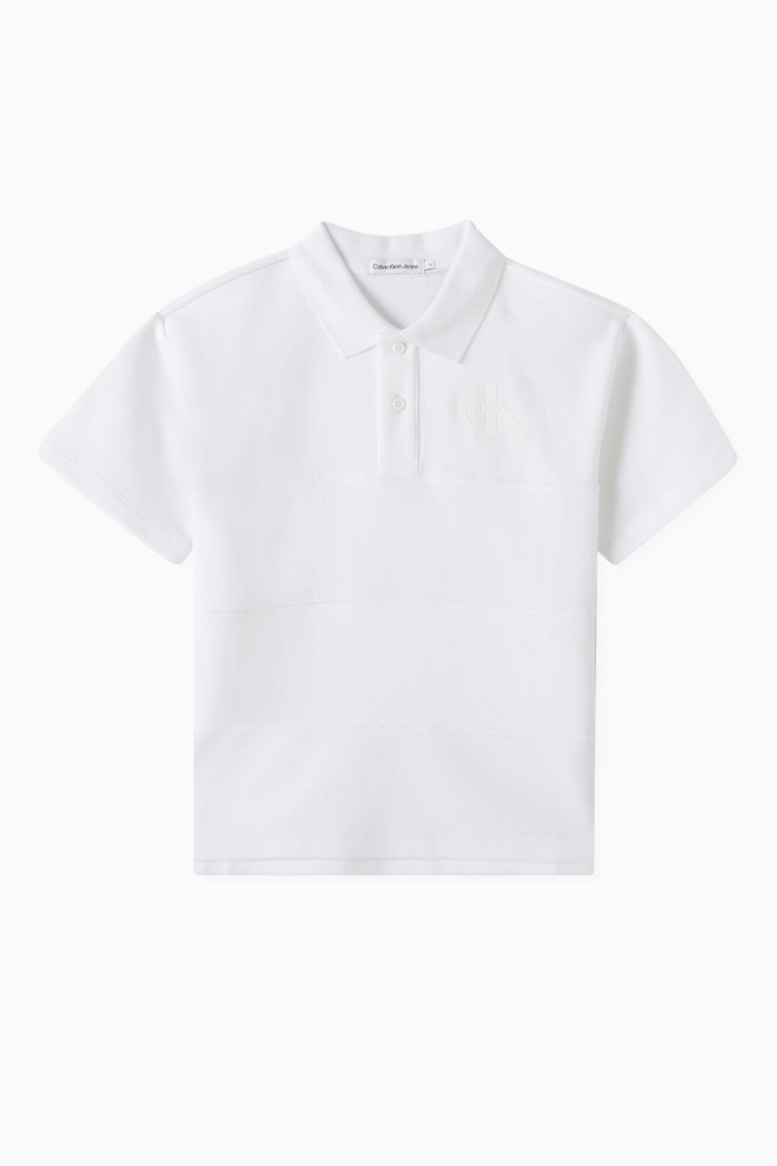 

Polo Shirt in Organic-cotton Terry, White