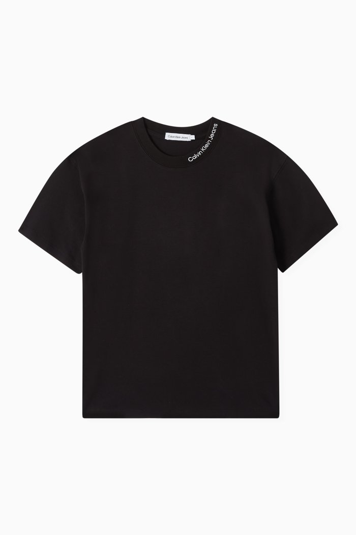 

Logo T-shirt in Cotton, Black