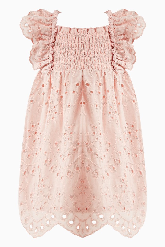 

Ruffles-detail Dress, Purple
