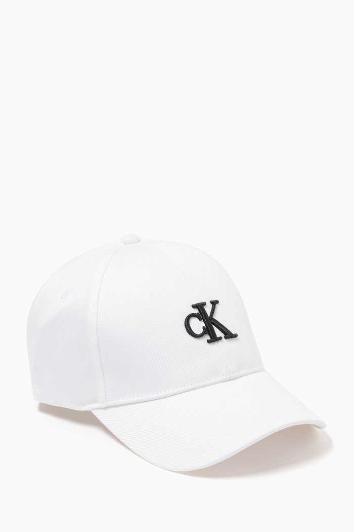 

Logo Cap in Cotton-twill, White