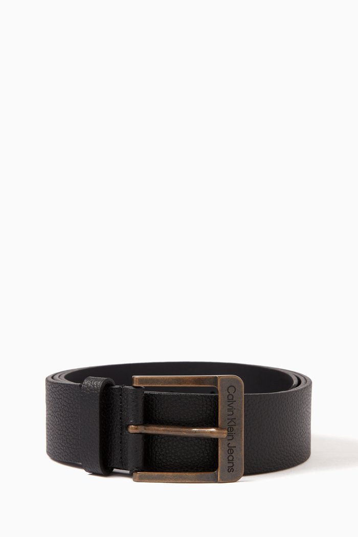 

Classic Belt in Leather, Black
