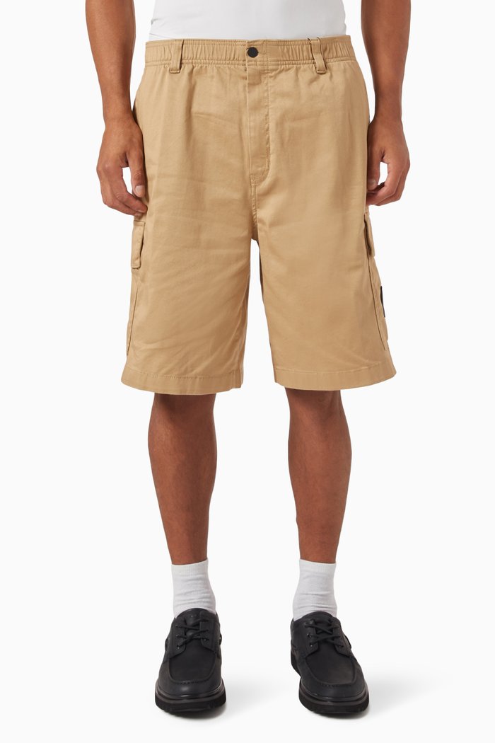 

Cargo Shorts in Cotton-blend, Neutral