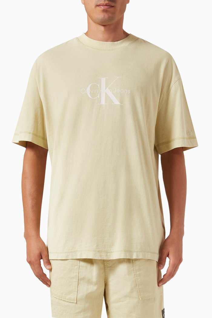

Archival Monologo T-shirt in Cotton-jersey, Green