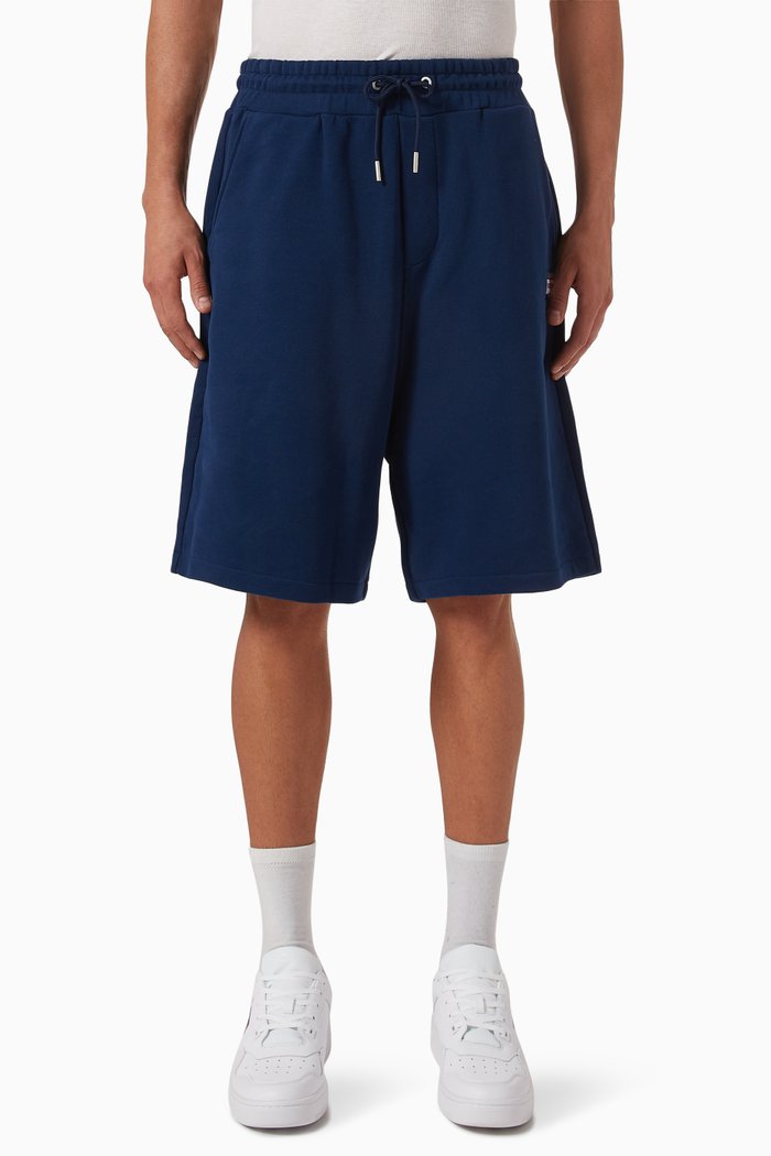 

Essentials Sweat Shorts in Cotton, Blue