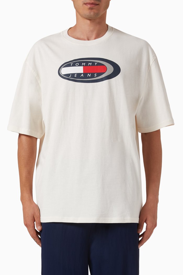 Boardsports T-shirt in Cotton, White