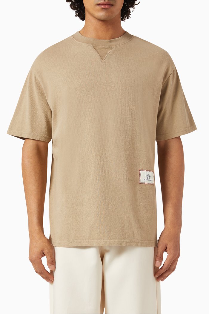 Atelier T-shirt in Cotton-jersey, Neutral