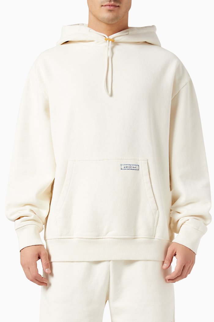 

Atelier Drawstring Hoodie in Cotton, Neutral