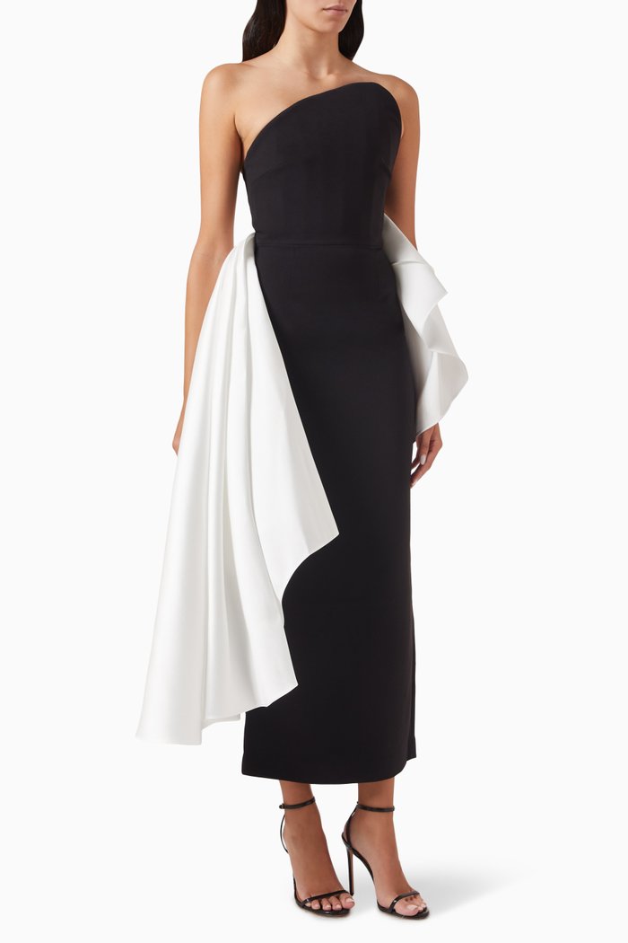 

Nala Sash Dress, Black