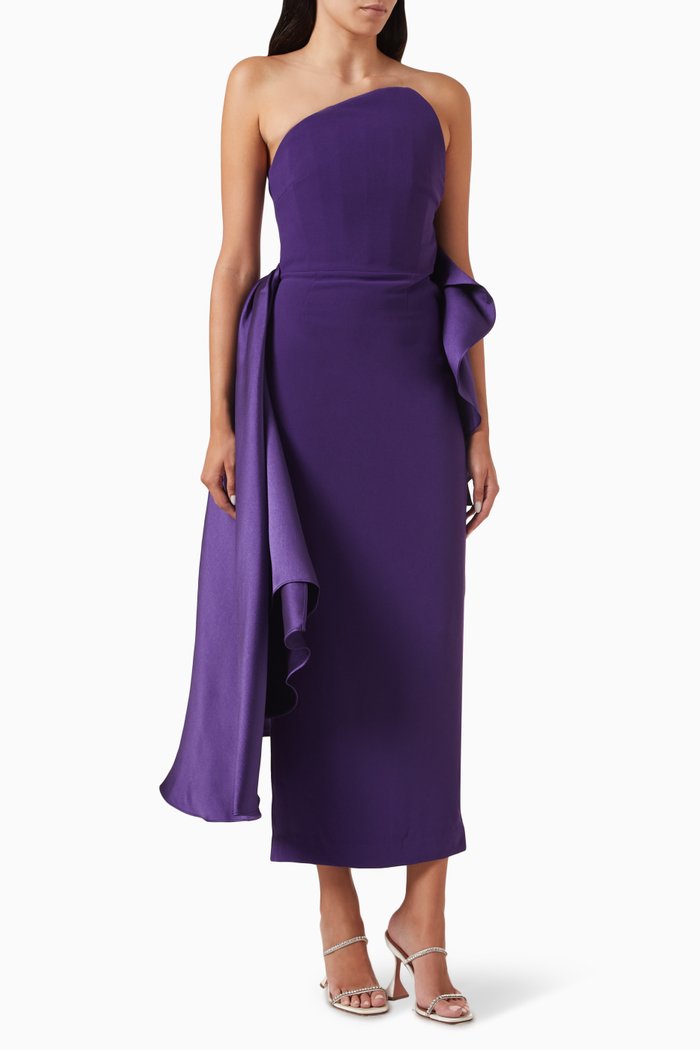 

Nala Sash Dress, Purple