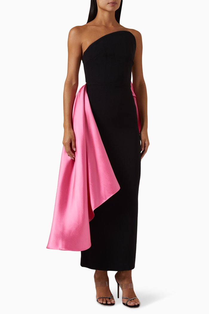 

Nala Sash Midaxi Dress, Pink