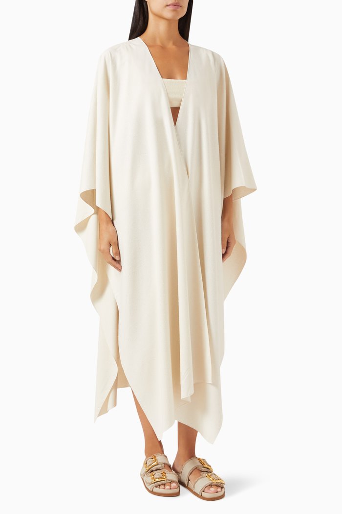 

Hydra Cape in Linen, Neutral