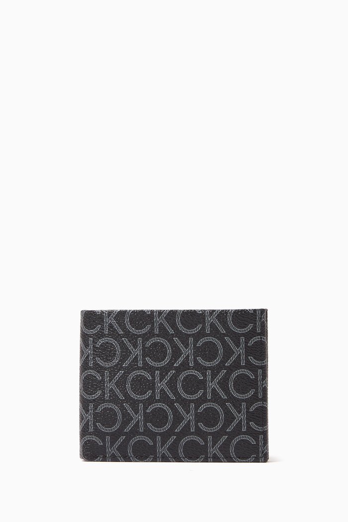 

Monogram Bifold 6Cc Wallet, Black