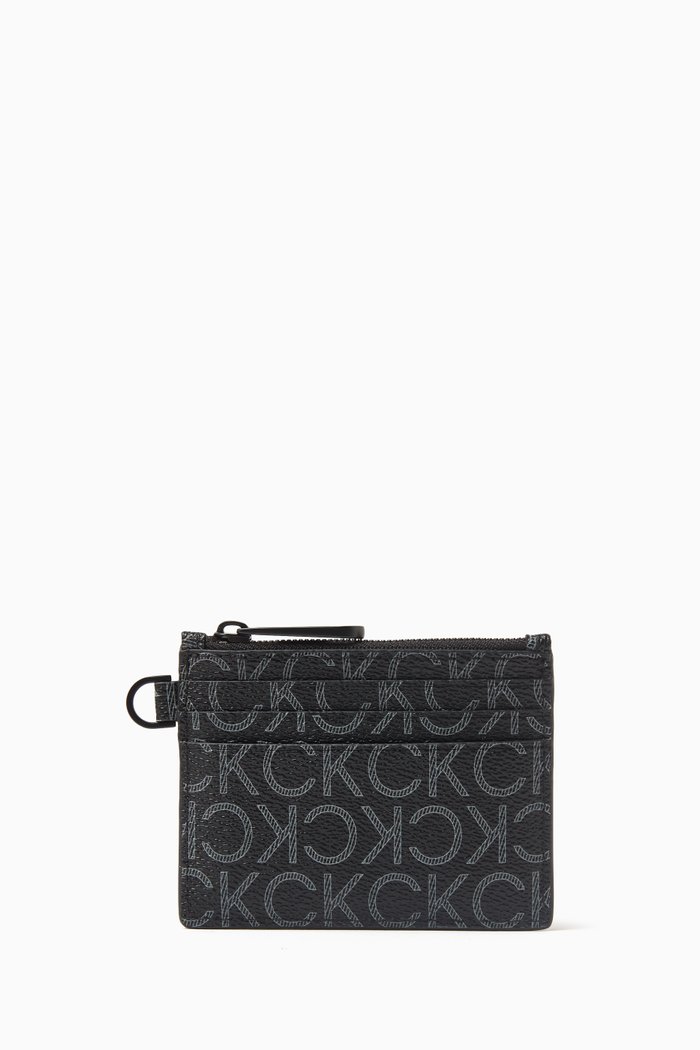 

Monogram 6Cc Card Holder, Black