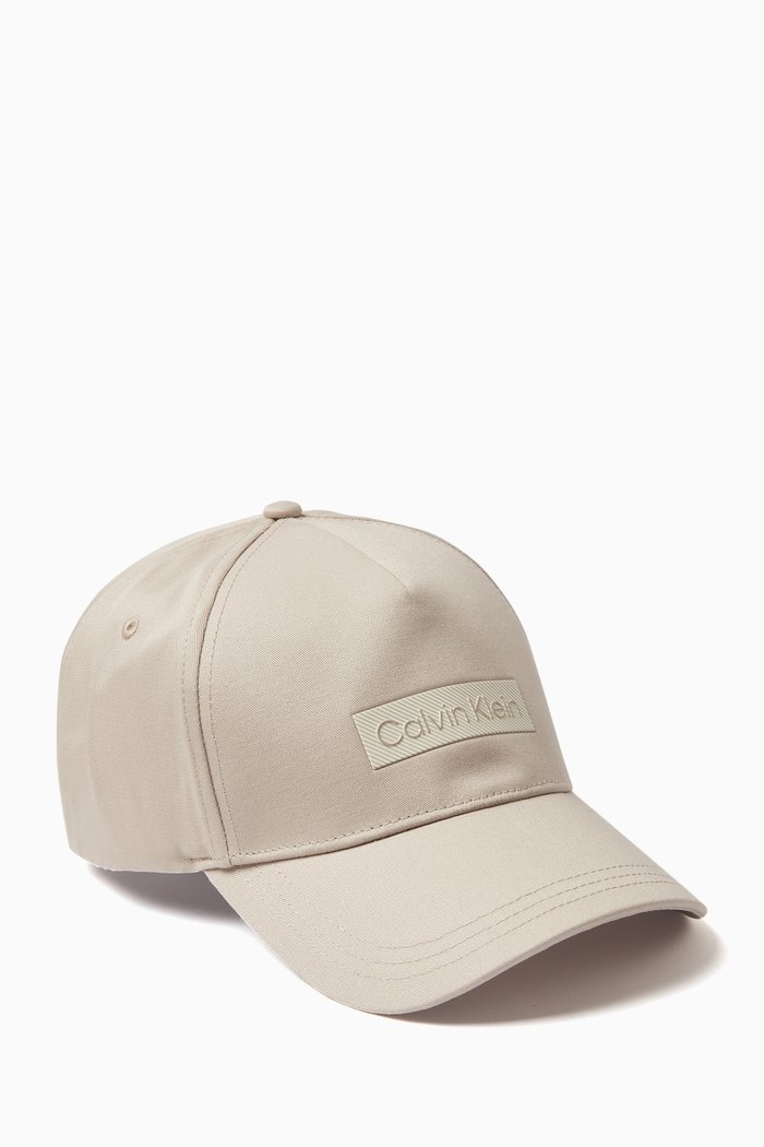 

Logo Cap in Organic-cotton Twill, Neutral