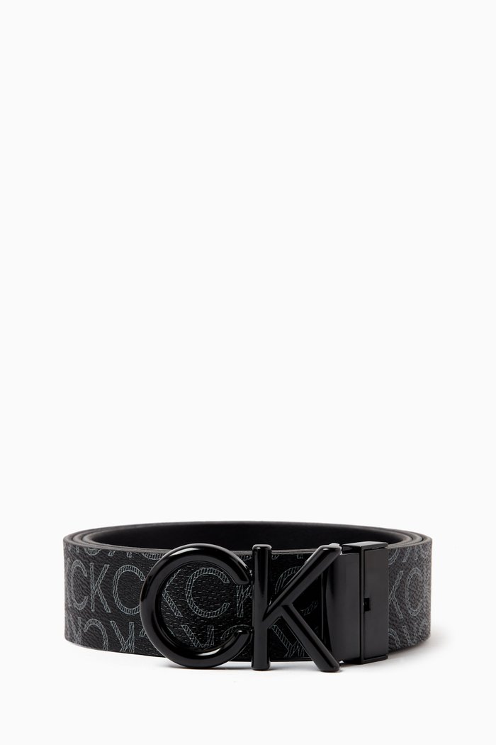 

Reversible Logo Belt, Black