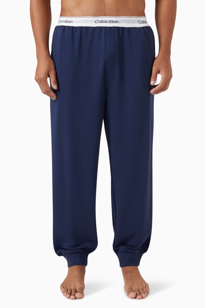 

Lounge Sweatpants in Cotton Terry, Blue