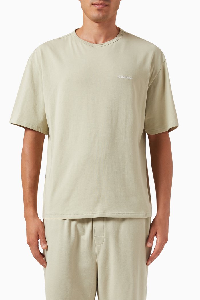 

Modern Lounge T-shirt in Cotton-blend, Green