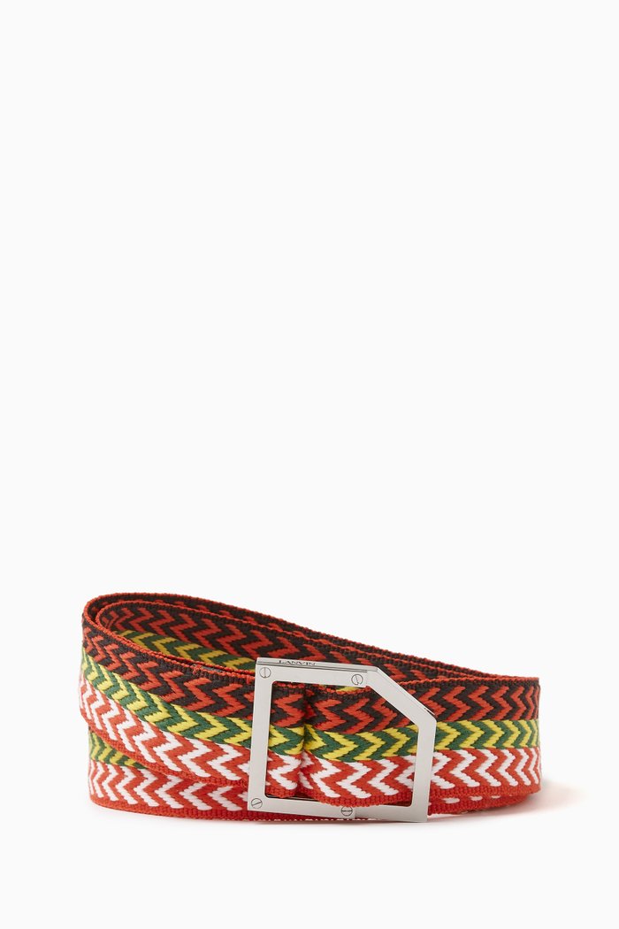 

Curb Woven Belt, Multicolour