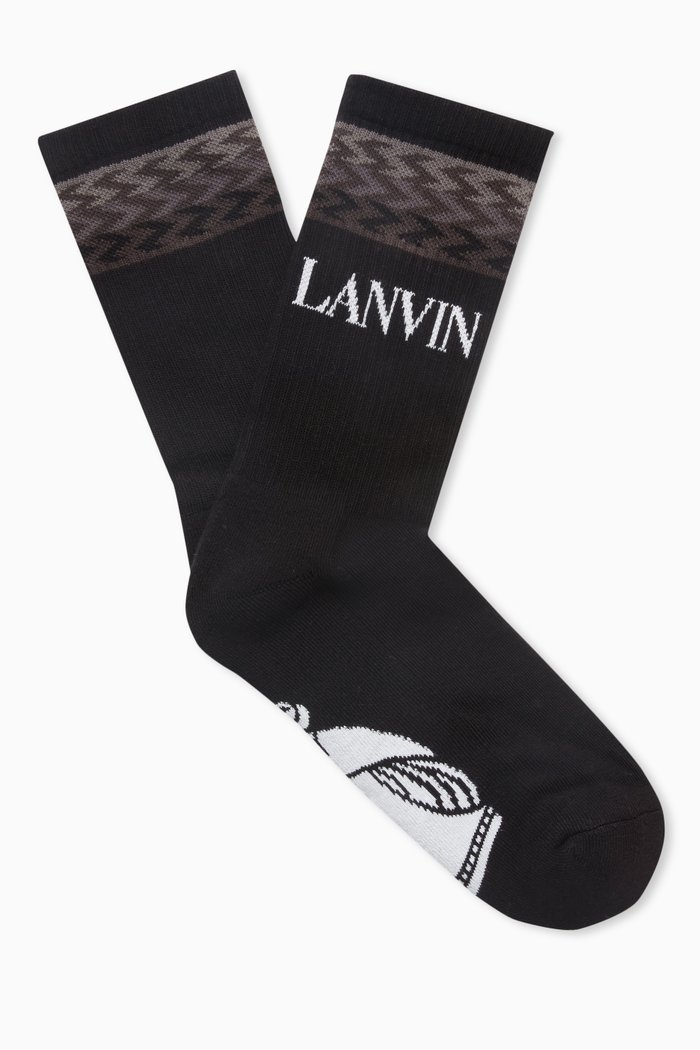 Curb Socks in Technical Fabric, Grey