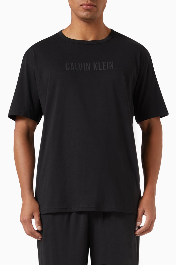 

Lounge T-shirt in Organic Cotton-jersey, Black