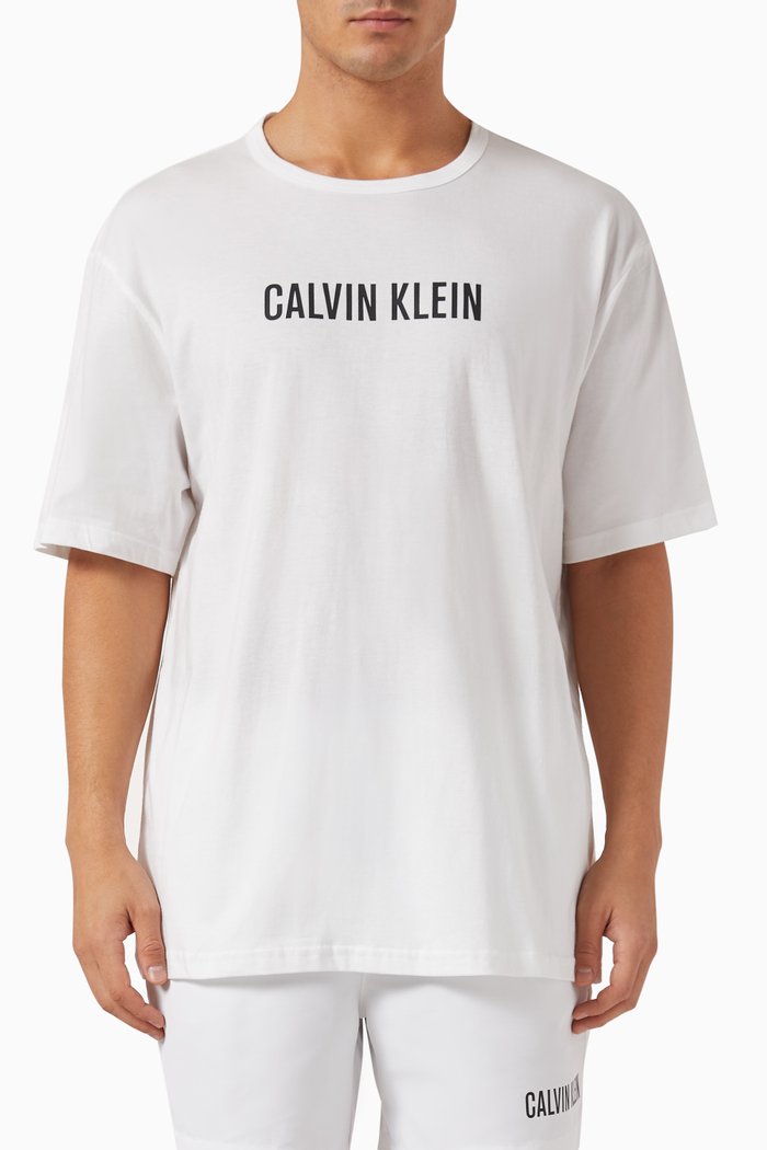 

Lounge T-shirt in Organic Cotton-jersey, White