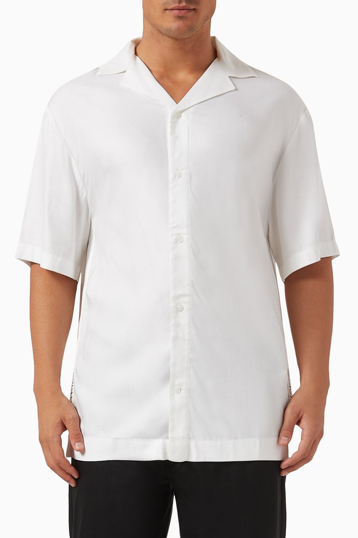 

Meta Legacy Beach Shirt in Viscose, White