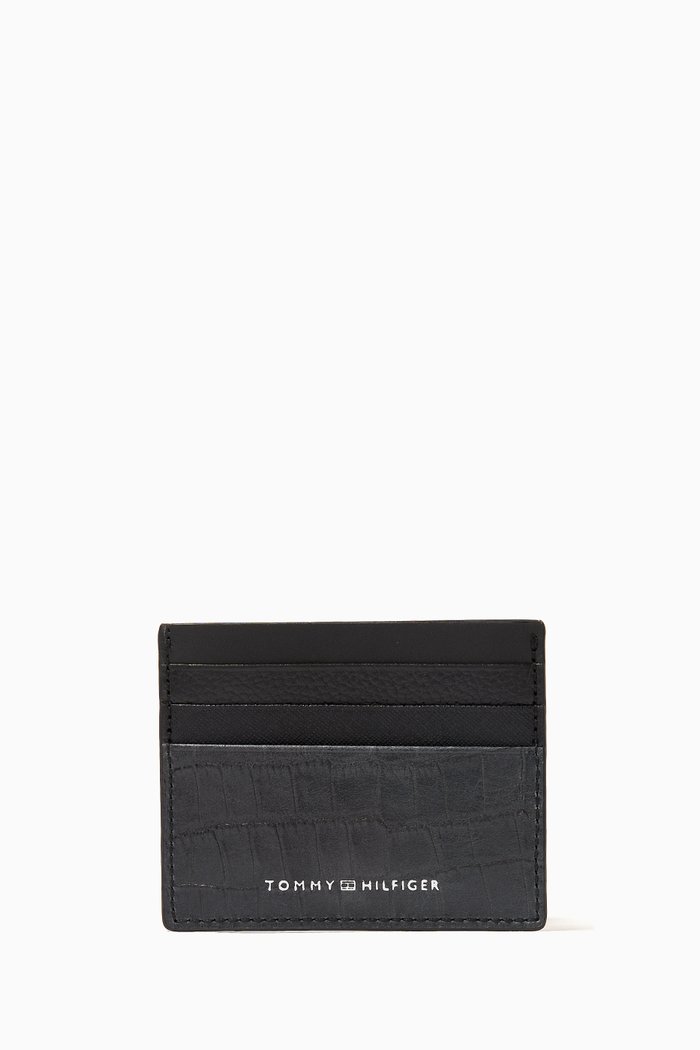 

Card Holder in Leather, Black